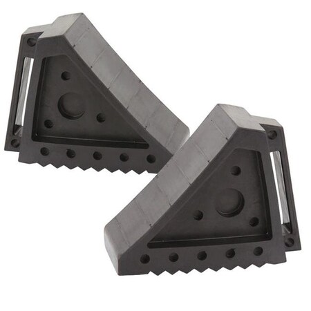 BILLET4X4 Heavy-Duty Wheel Chocks - Pair (Vehicle Recovery)